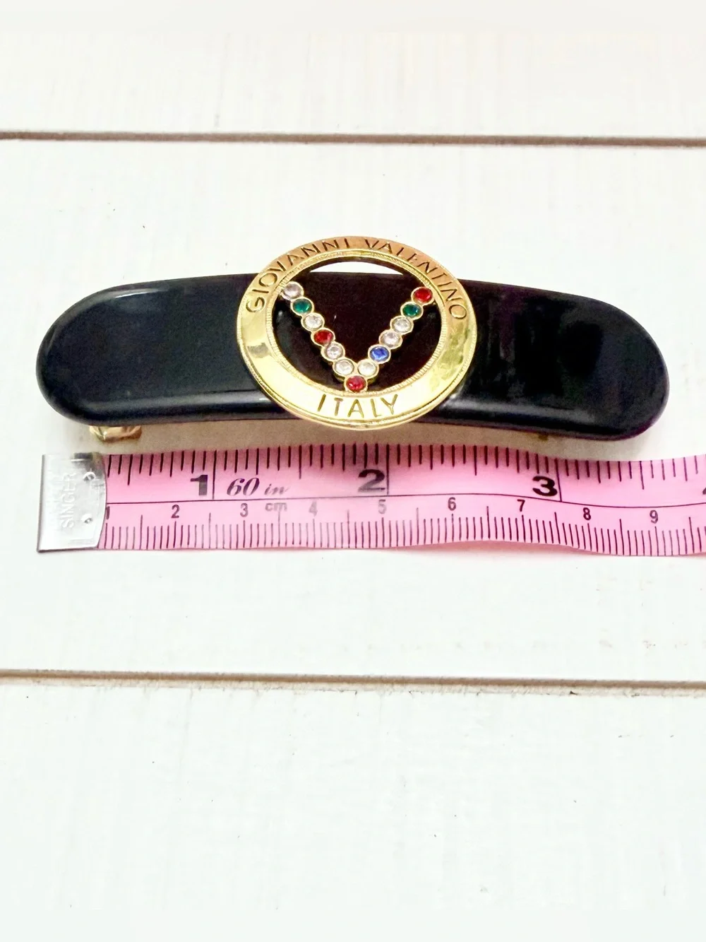 Valentino Vintage Hair Clip Barrette